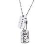 Ожерелье с подвеской Double Tag Silver Made in Japan NECK JDOUBT 82 [Paul Smith] Мужское [Товар]