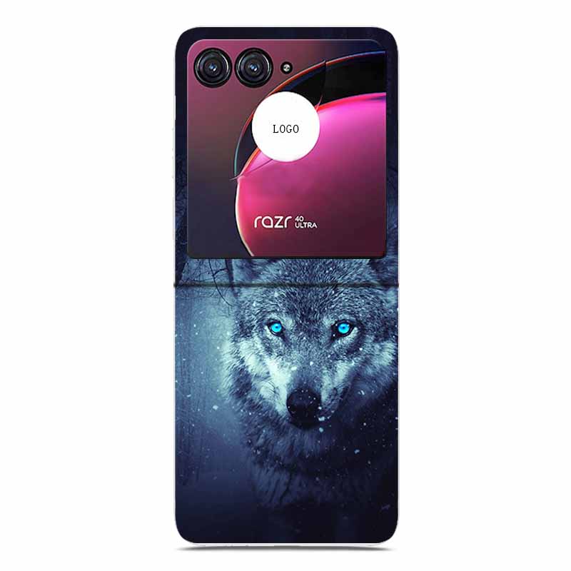 Чехол для телефона Motorola Razr 50 Ultra Case 50Ultra Прозрачный Пластик / ПК Жесткий Coque Для Moto Razr Plus 2024 Складной Чехол 6.9" Funda