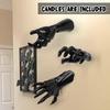 3-Piece Life-Sized Horror Wall Hands - Creepy Realistic Reach Out Gothic Decor for Indoor Halloween Scary Party Setup