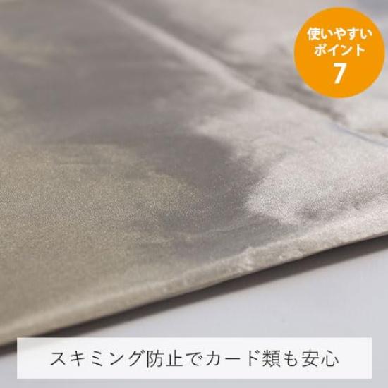 Кошелек Cotocal Small Long Genuine Italian Holds Bills Gray [COTOCUL], кожа, прямой, женский (Серый), Серый,