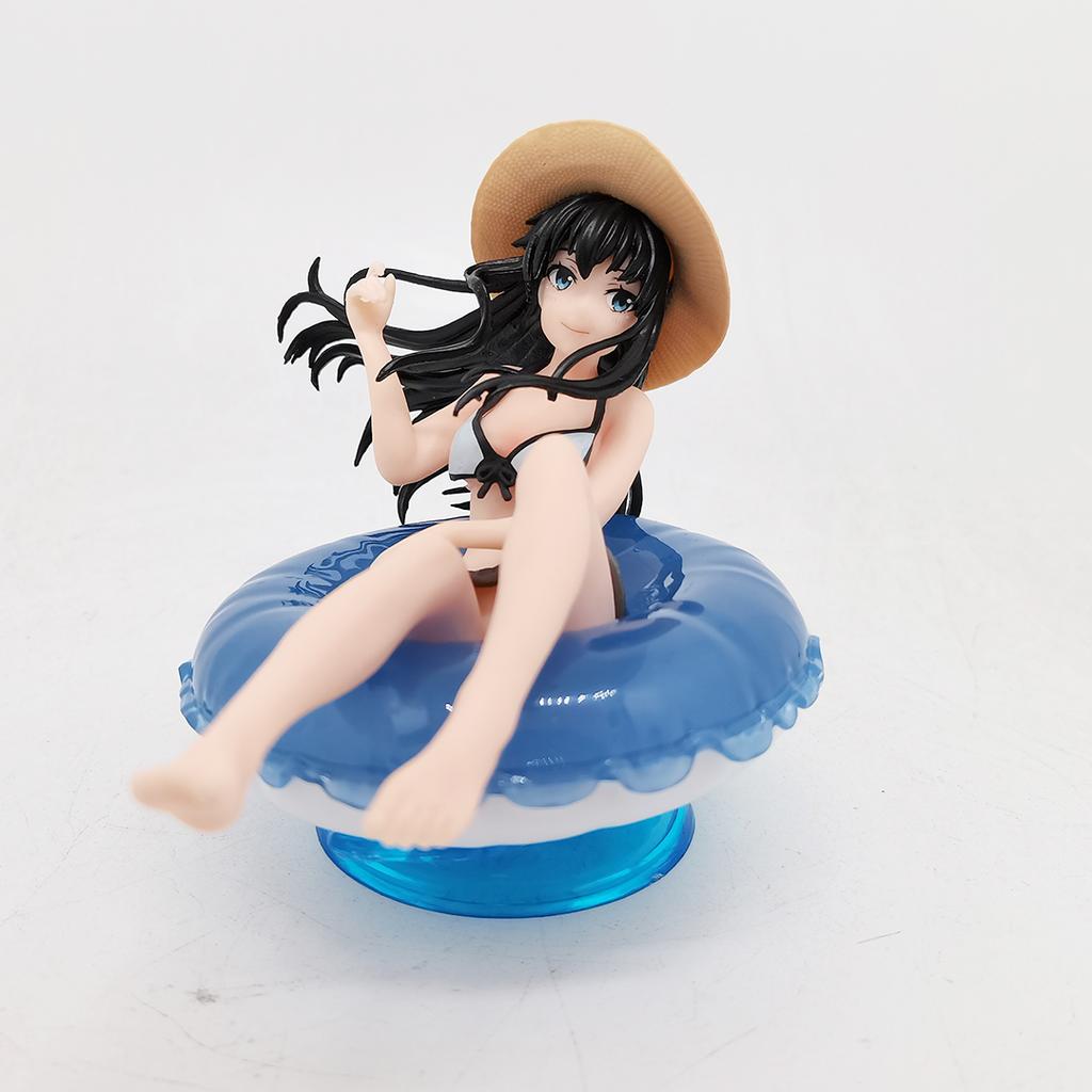 ОВЕРЛОРД Альбедо Рем Рему Сакураджима Май Плавательный круг Аниме Девушка ПВХ Фигурка Игрушка Игра Статуя Коллекция Модель Кукла
