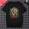 Our Lady of Guadalupe Virgin Mary The Madonna Religious Graphic Tshirt Summer Unisex Women Short Sleeve O-Neck Streetwear Tops