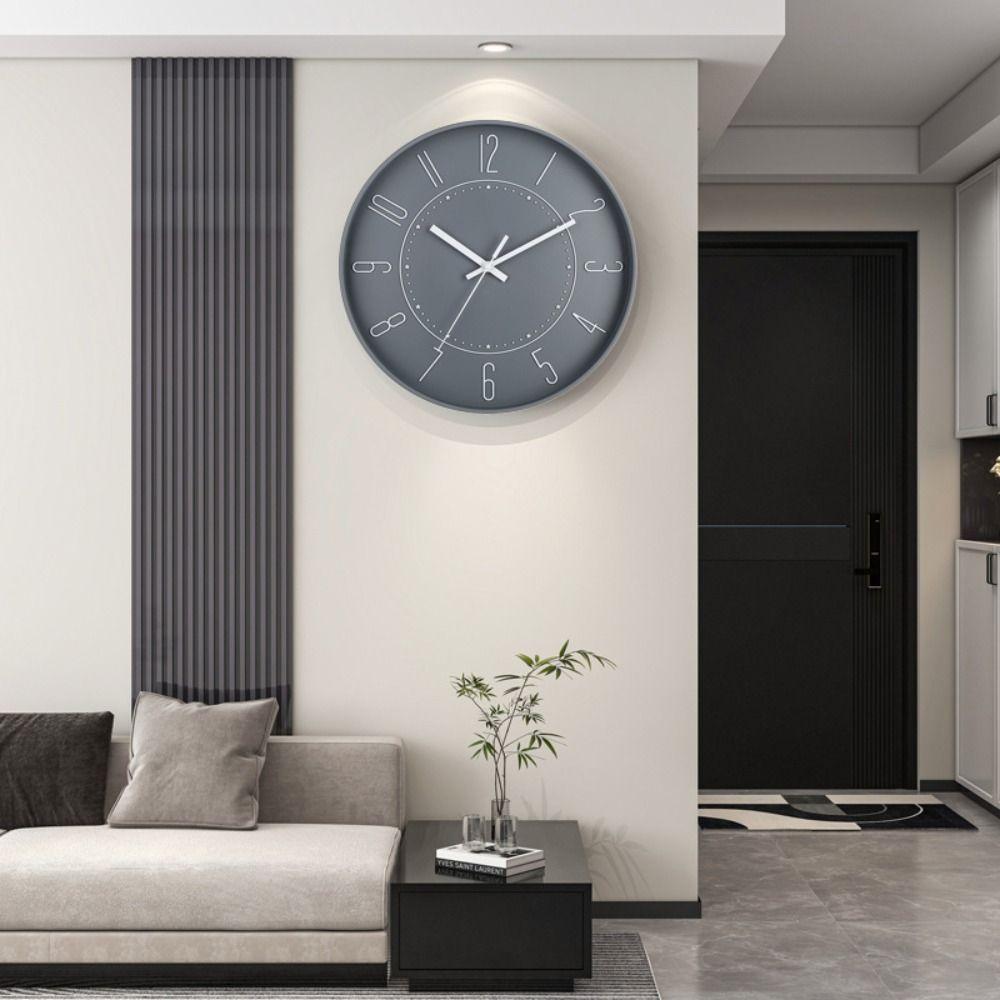 Decorative Wall Clock Stylish Scale Clock Durable Hanging Clock  Hotel