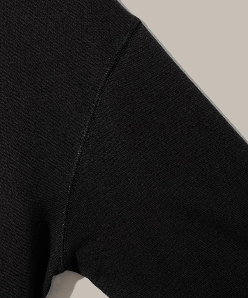 FP142 Mtor Heavy Two-Ply Volume Long Sleeve T-Shirt Black Sjlt1508
