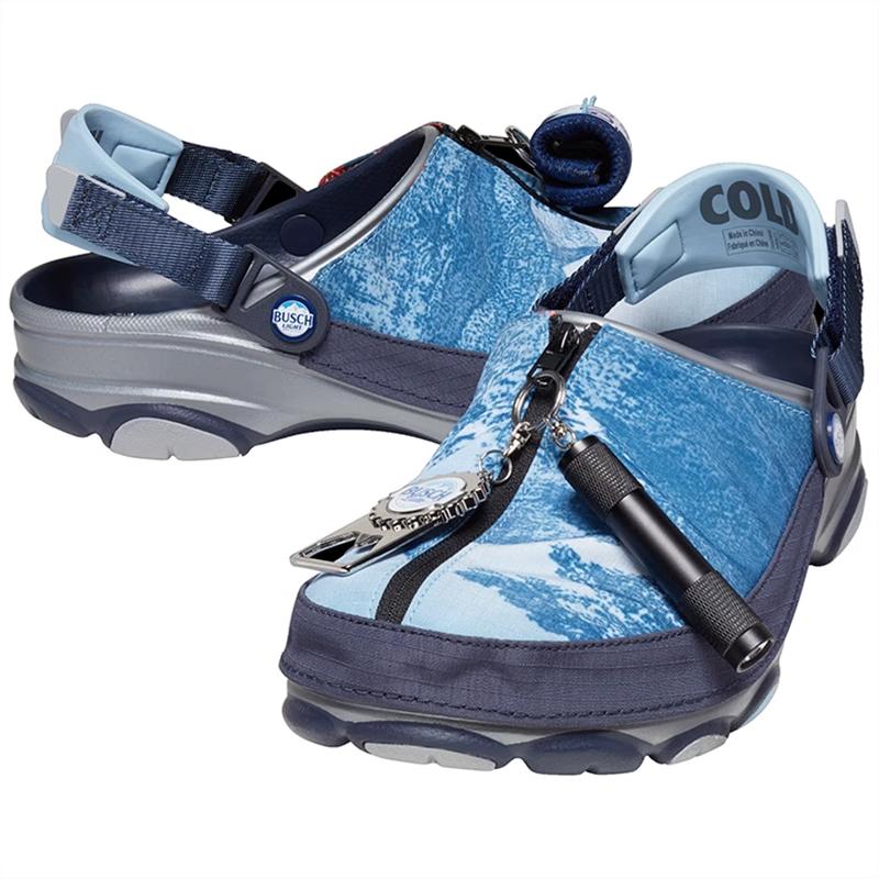 Busch Light x Crocs All-Terrain Clog Унисекс Кроссовки Сине-серый 208595-90H
