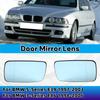 Для BMW 5 E39 1997-2003 3 E46 1998-2006 Зеркало заднего вида Автомобильное боковое зеркало с подогревом Стеклянная линза зеркала двери с подогревом Аксессуар для зеркала заднего вида