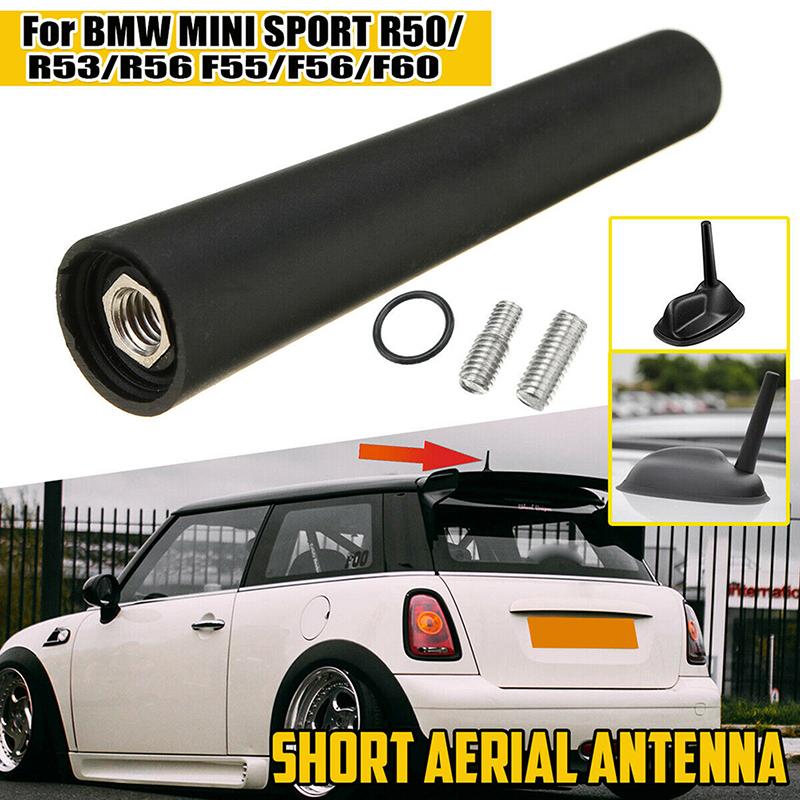 Короткая Антенна Замена для BMW MINI Cooper R50 R53 R56 F55 F56 F60 Спортивная Крыша Радиомачта Стайлинг Экстерьера Автомобиля