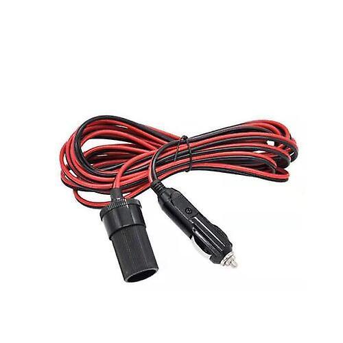 5M Car Cigarette Lighter 12V Extension Cable Adapter Socket Charger LeaK9