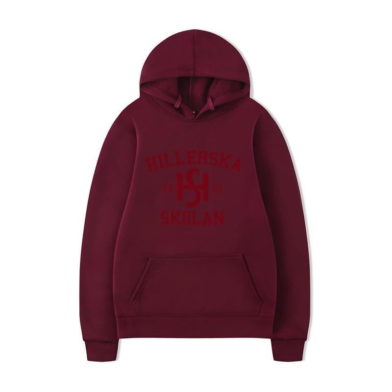 Ng Royals Hillerska Skolan Hoodie Unisex Teens Casual Printed Sweatshirt