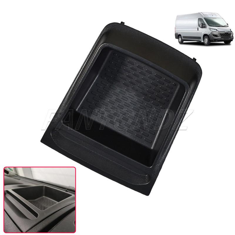 Car Dashboard Centre Storage Box Tray For Fiat Ducato Boxer Citroen Relay 2014-On Replace 735699812 Car Storage Box Accessories