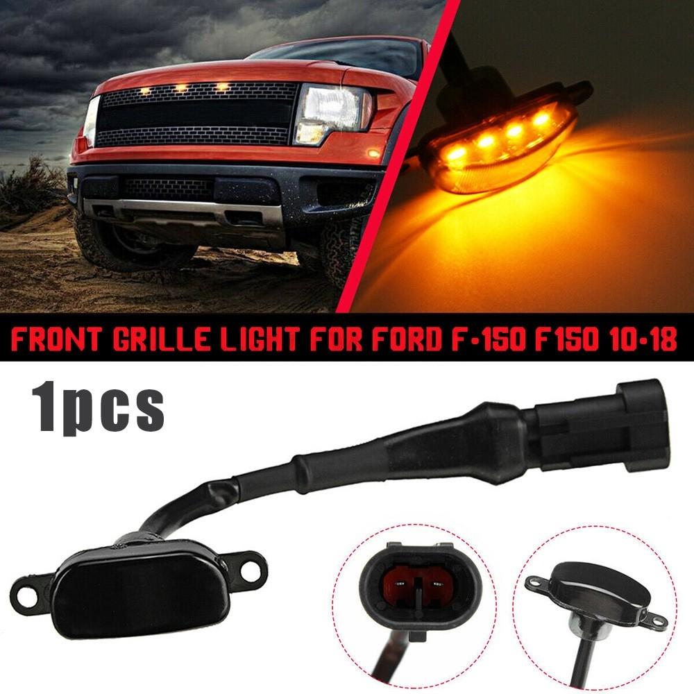 Передняя решетка фара янтарная для Ford F-150 F150 2010-2018 ABS пластик B33323