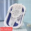 Foldable Baby Bath Net Mat Cross-shaped Shower Cradle Bed Seat Newborn Baby Bath Cushion