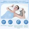 Подушка для сна Butterfly Sleep Memory Neck с медленным отскоком, удобная подушка для сна с эффектом памяти, ортопедическая подушка для массажа шеи и шеи