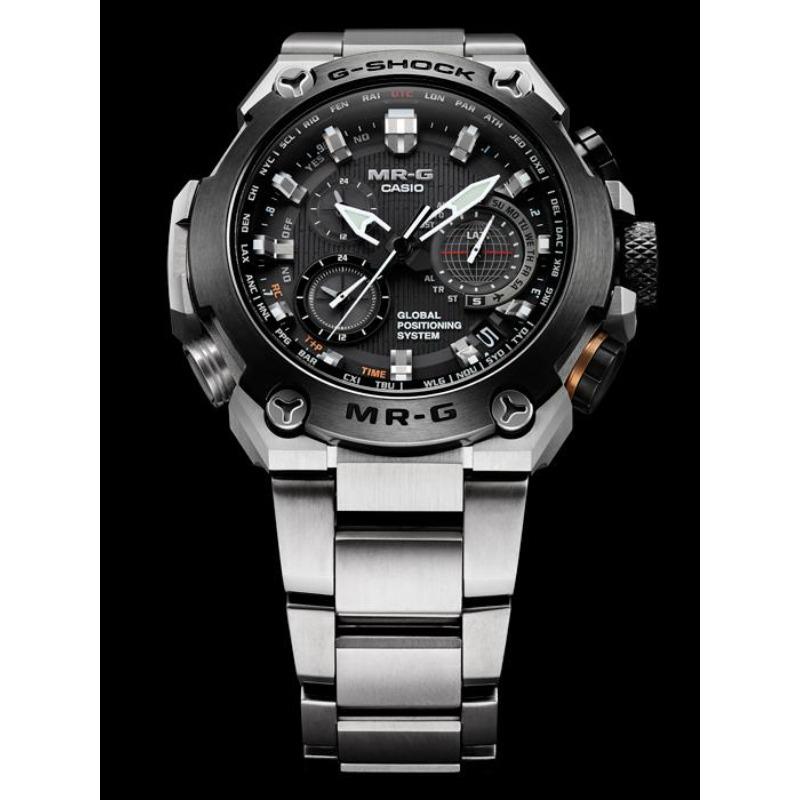 Casio Мужские аналоговые кварцевые часы MRG-G1000D-1A с водозащитой 200M и ударопрочностью