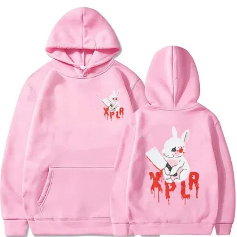 Sam Xplr Merch Colby Rabbit Pocket Женская модная толстовка унисекс с капюшоном 