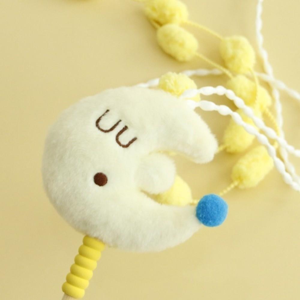 Cartoon Stars Cat Teaser Stick Moons Sounding Cat Teasing Pole with Tassels Long Handle Pet Teaser Toy Pet Supplies
