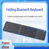 Ultra-thin Triple-Folding Bluetooth Keyboard with Touchpad & Numeric Pad, Rechargeable & Silent, Ideal for Phones & Tablets