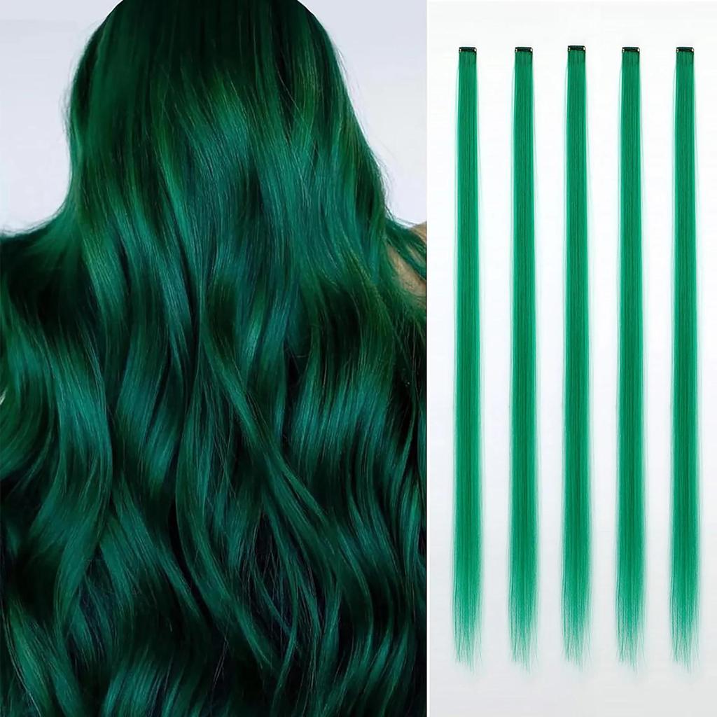 ALAN EATON 22 дюйма 5 шт./упак. блестящие волосы для наращивания на клипсе в радужной блестящей блестящей мишуре для волос термостойкие блестящие наращивание волос