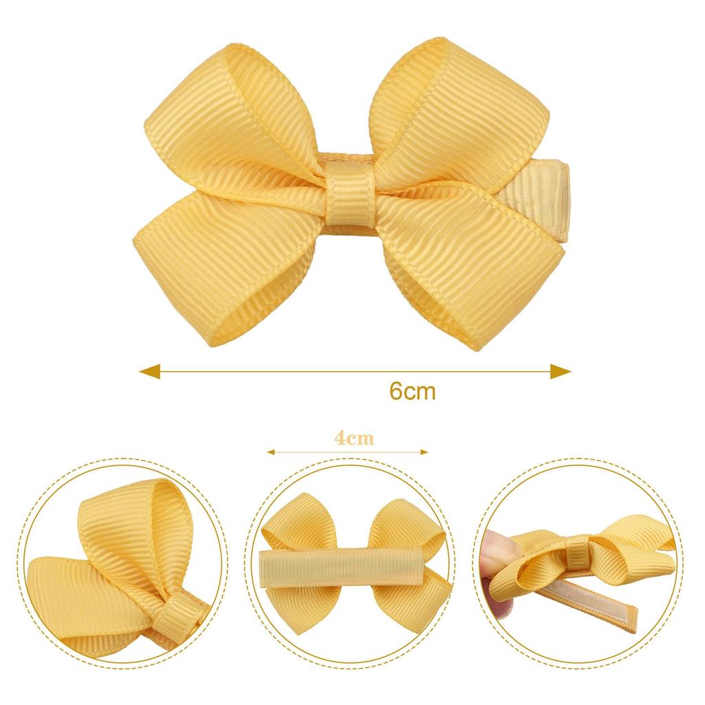 Заколка для волос OuJyO Baby Hair Clip Bangs Лента-заколка для волос с липучкой, которая не оставляет следов на цветном наборе из 16 лент-заколок для волос для малышей