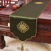 New Chinese Zen Embroidery Table Flag TV Cabinet Cover Cloth Tea Table Table Flag Shoe Cabinet Bed Tail Scarf Long Table Flag