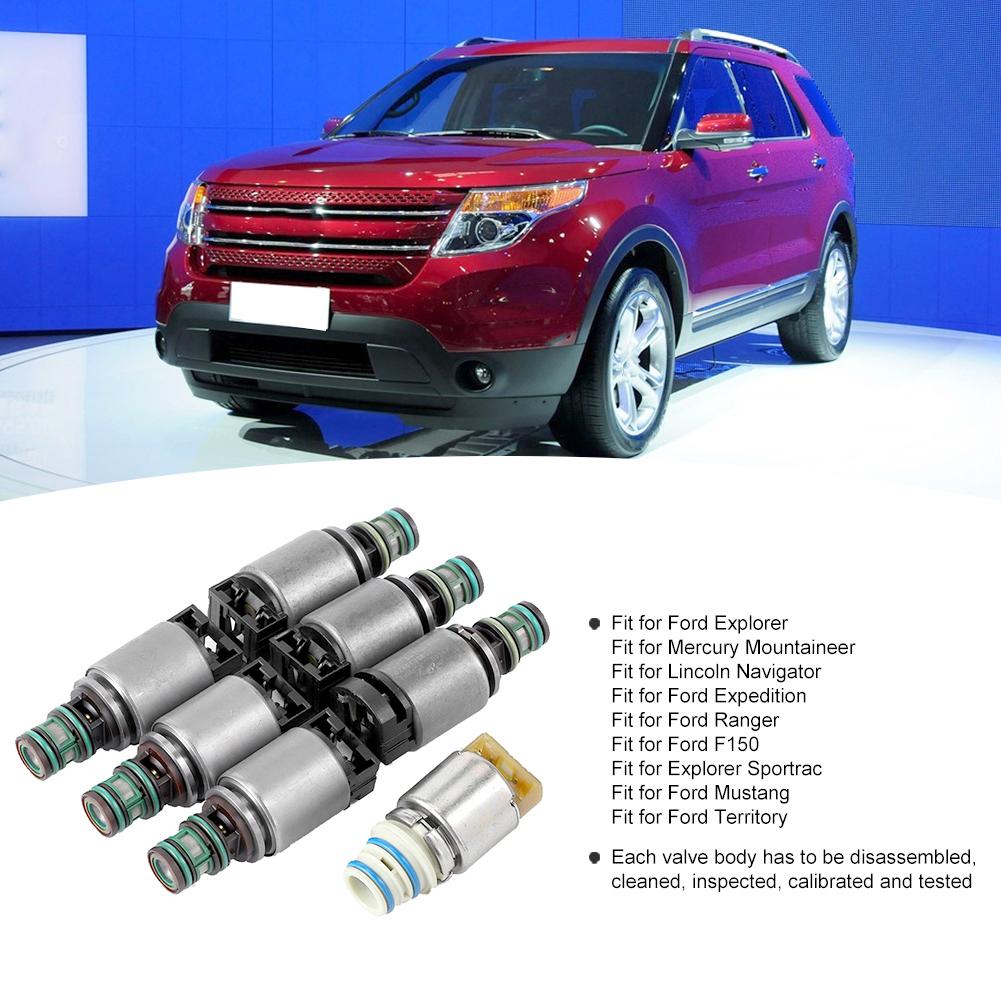 7 шт. Соленоиды гидроблока трансмиссии 6R60 6R80 Подходят для Ford
