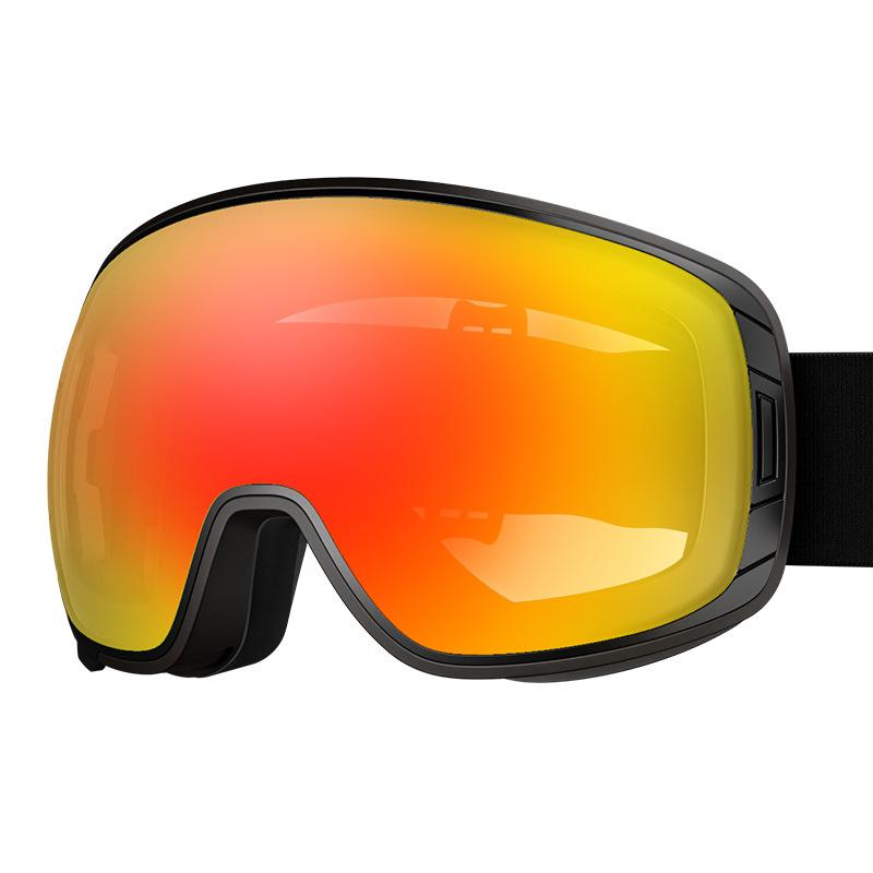 Outdoor ski goggles, wind and sand resistant, unisex, anti-fog glasses, best-selling, suitable for myopia