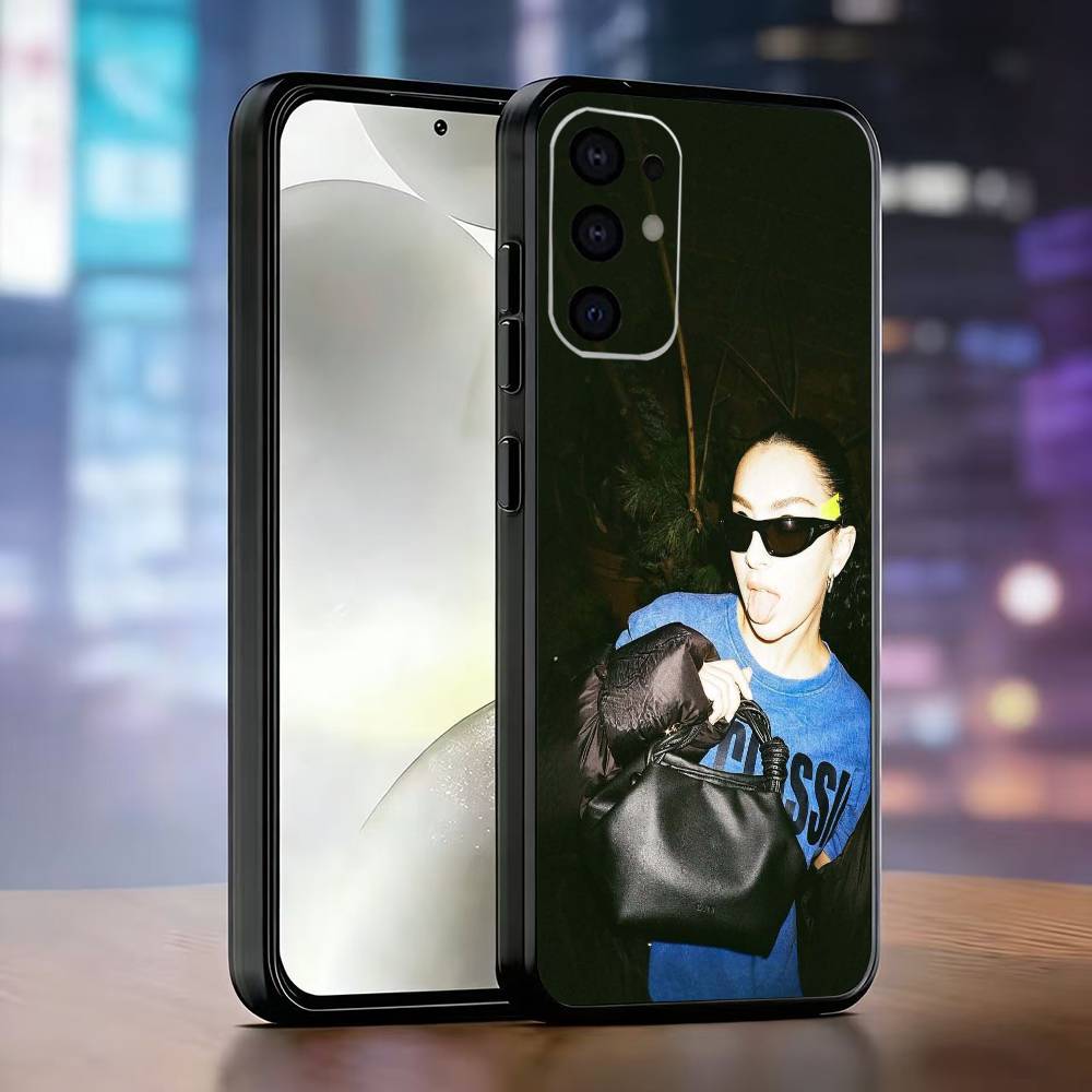 Чехол для телефона C-Charli XCX Brat Cool для Samsung S25, S24, S21, S22, S23, S30, Ultra, S20, Plus, Fe, Lite, Note, 10, Черный