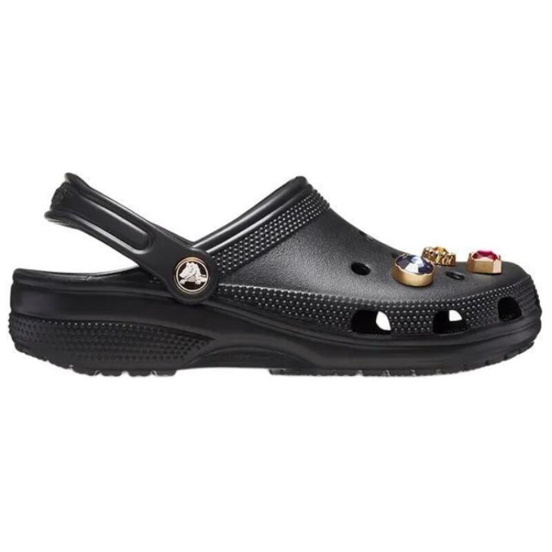 Crocs Дышащие Легкие Туфли с Отверстиями Женские Черные