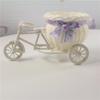 Rattan Tricycle Vase: Creative Flower Basket and Decorative Props