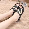 Fashion Summer Outside Wedge Heel Women's Slippers and Ladies Sandals Easy Wears Non Slip Shoes Vip 39 Slip-resistant 2025 Trend Slides
