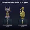 Creality CR-Scan Raptor Pro 3D scanner, with high frame rate of 30-60fps, capable of scanning objects ranging from 5mm to 4000mm in size.