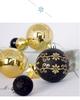 New Christmas Ball Decoration Gift Box Set Painted Electroplated 44pcs Round Ball Special-shaped Christmas Ball Pendant