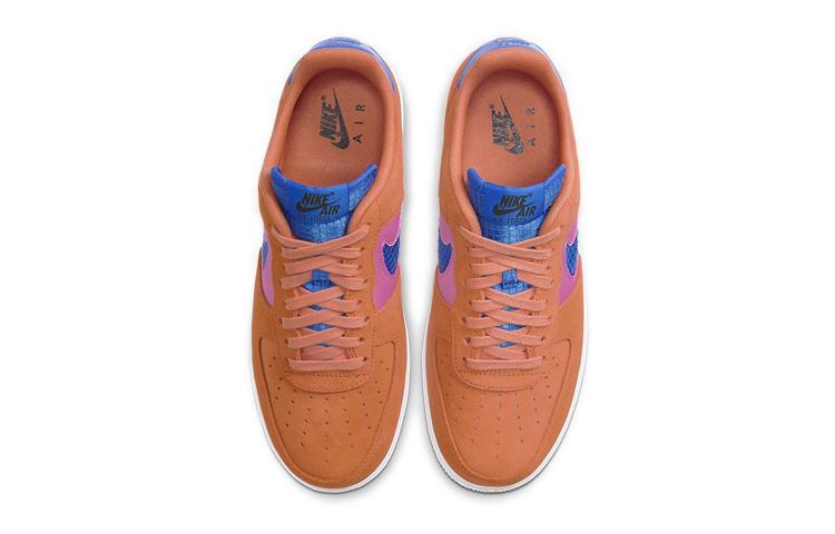 Nike Air Force 1 Low Оранжевый Транс Лотосовый Розовый Тихоокеанский Синий CW7300-800