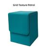 Torson High Quality PU Leather Trading Card Storage Box Hot Sale Hand Sewn TCG/CCG/LCG Game Deck Boxes for  Card Deck Storage