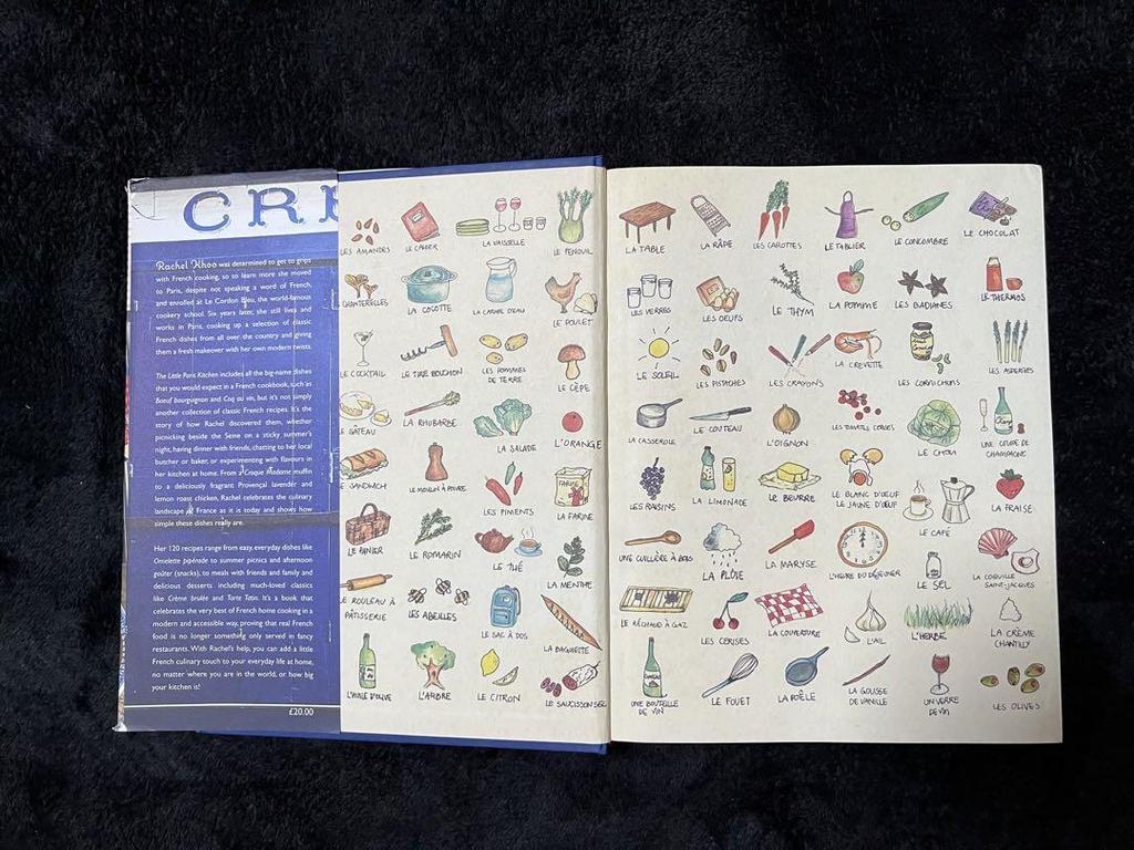 [USED] Rachel Khoo Cookbook Recipes Parisian Little Kitchen Photo Collection