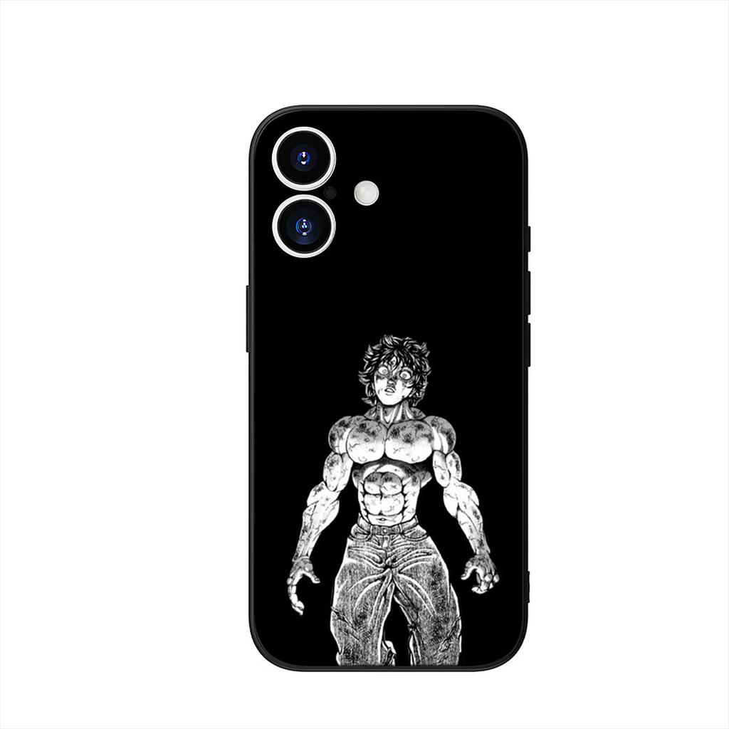 Baki Cartoon Hanma Phone Cover Case for Samsung Galaxy S25 S23 S22 S24 FE Ultra Plus A56 A05 A06 A15 A16 A57 S7 Edge Casing