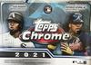 MLB 2021 Topps Chrome Бейсбольная карточка Бластер-бокс Топы Хром Бейсбол Бластер-бокс Карточки Главной бейсбольной лиги