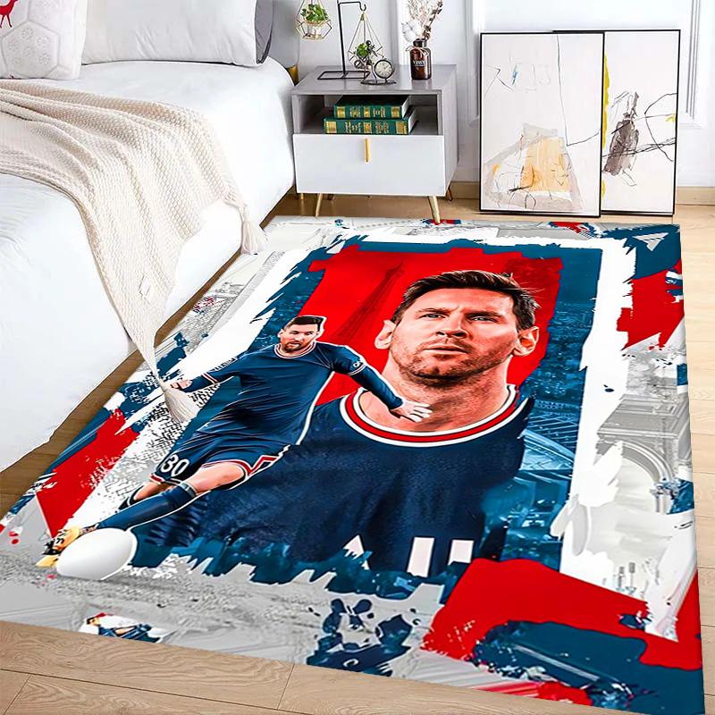 Goal Messi: Triumph Pink carpet Doormat printing Protective pad Art Bathroom mat