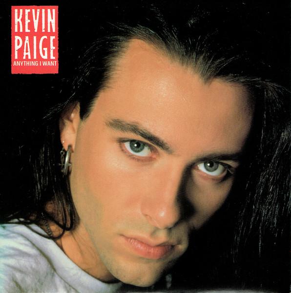 7-дюймовая пластинка KEVIN PAIGE - Anything I Want CHS3444 Chrysalis 1990 UK Поп Б/У
