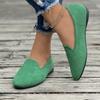 Large Size Single Shoes Women's Summer New European and American Flat Bottom One Pedal Doudou Shoe Size Wish