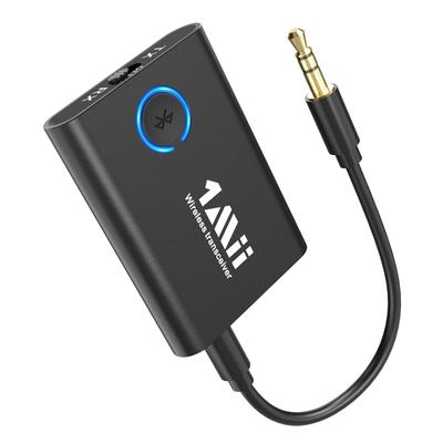 1Mii Bluetooth Аудио BT Одновременное подключение с aptX LL Низкая задержка Разъем для наушников Зарядка ML301 Передатчик, ТВ/Bluetooth Приемник, Передатчик, 5.3