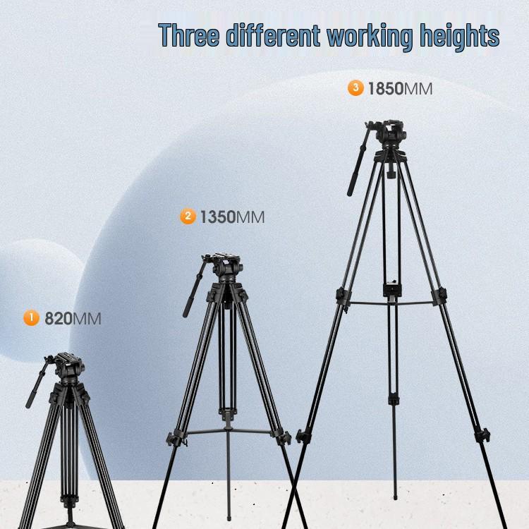 Гидравлический штатив Weifeng 617 1,85 м для DSLR-камер, профессиональный, для видеосъемки и фотографии