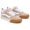 Vans Knu Skool Прочные низкие кеды для скейтбординга Унисекс Кроссовки Молочно-белые VN0009QCBEI