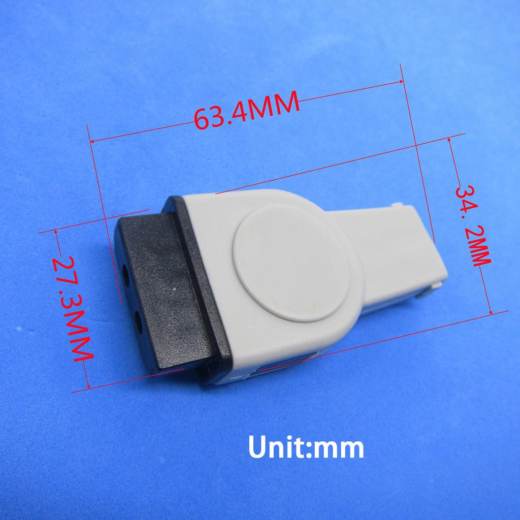 Compatible GE-Dash,Eagle,Solar Series, Etc Measuring Machine, NIBP Cuff Extension Hose with Connector, Double Tube Adapter, Blood Pressure Accessories