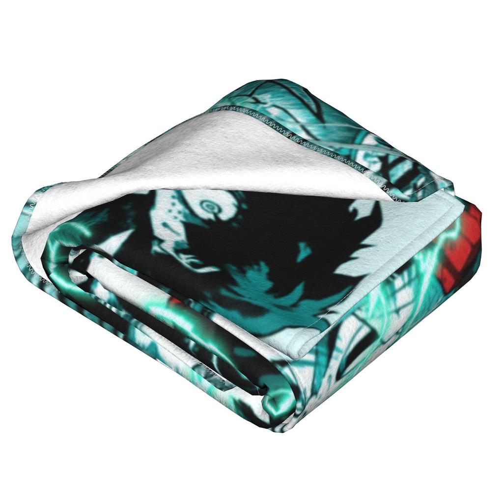 Изуку Мидория Манга Коллаж Одеяло Моя Геройская Академия Манга Аниме Фланелевое Теплое Плед Одеяло для Покрывала