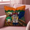 K-Kawaii Dr. Slump ANIME Cushion Cover Multi-Scene Pillow Cover for Home & Car - Reversible, Soft & Durable for Daily Use