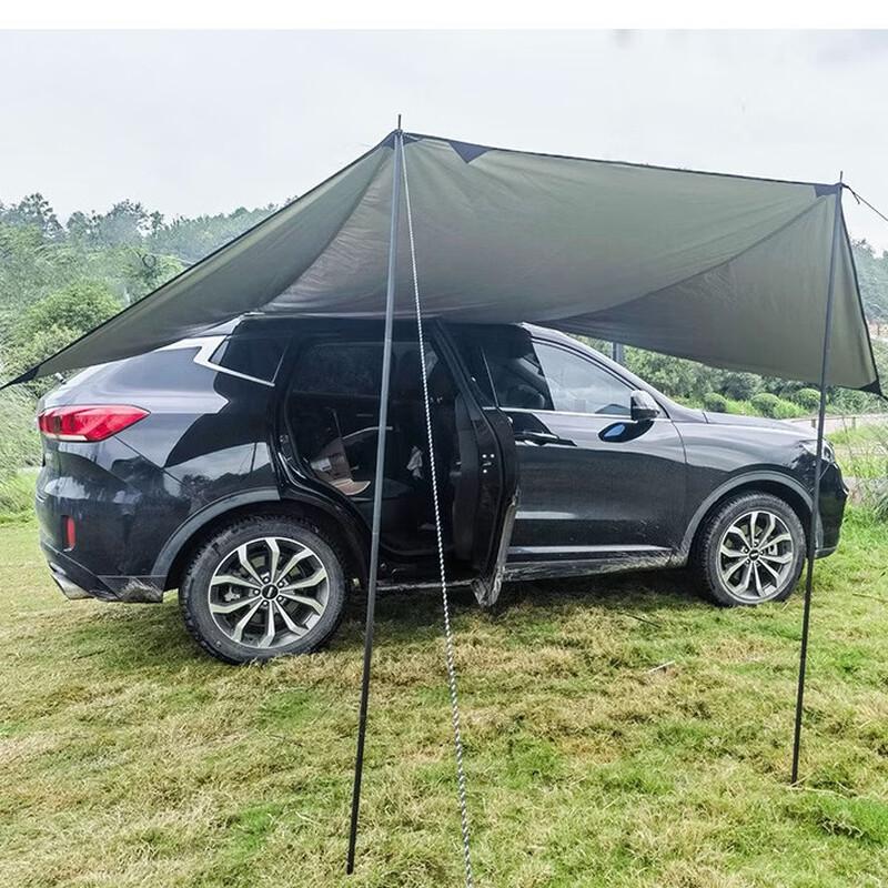 Автомобильный тент и солнцезащитный козырек Wing Lemon на присоске