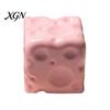 Stress Reduction Gadget Fake Cheese Squeeze Toy, Anxiety Relief Cube Sensory Tool Slow Rising Pinch Home Office Relaxation Food