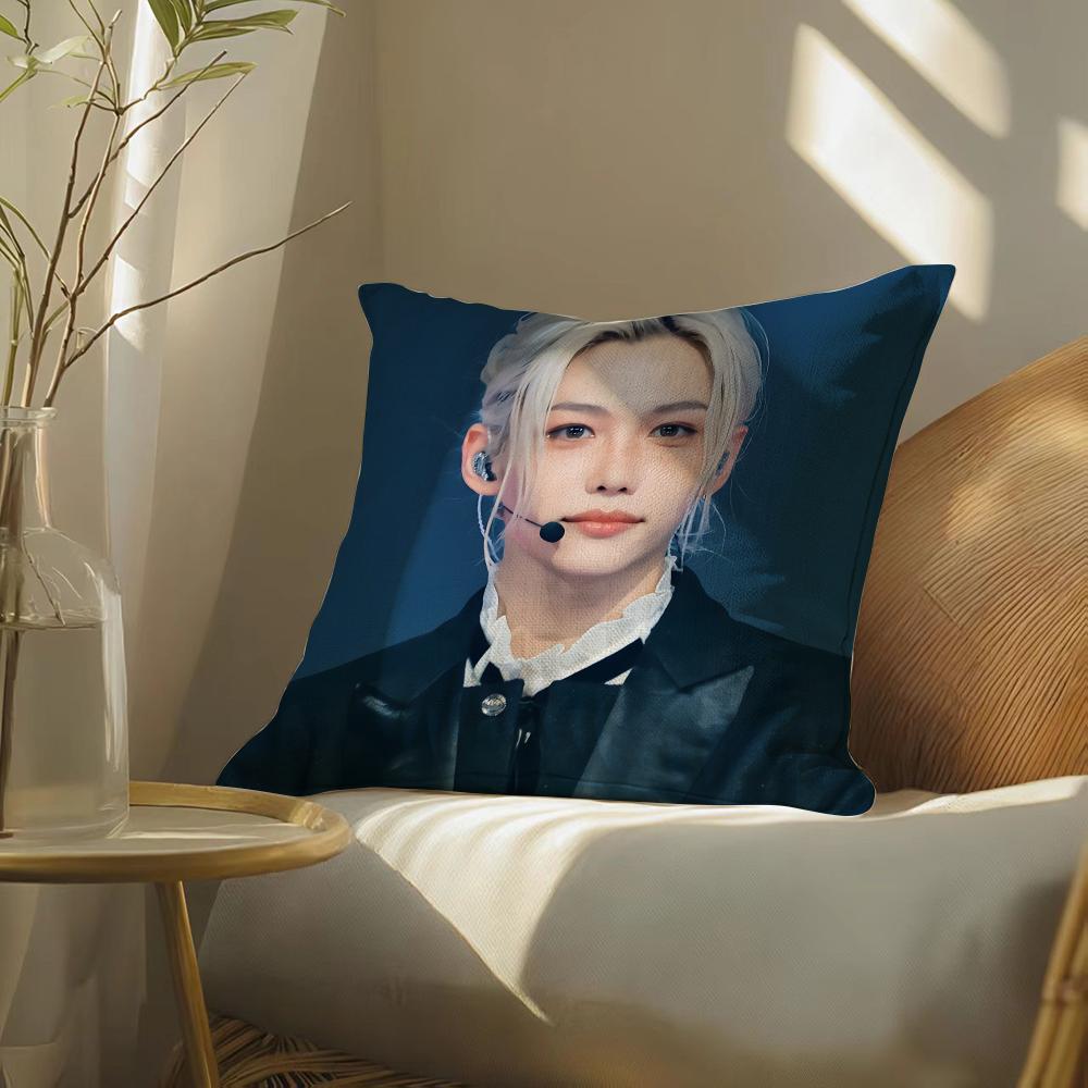 S-Strayskidssf-Felixs Pillow Case Pillowcase, Double-Sided Printed, Sofa Cushion, Bedroom Headboard