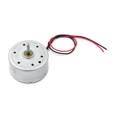 RF300 Круглый Мини Электродвигатель Супер Тихий Двигатель DC1.5V 3V 4.5V 5V 6V Высокоскоростной Двигатель Вал 2мм для Солнечной Панели
